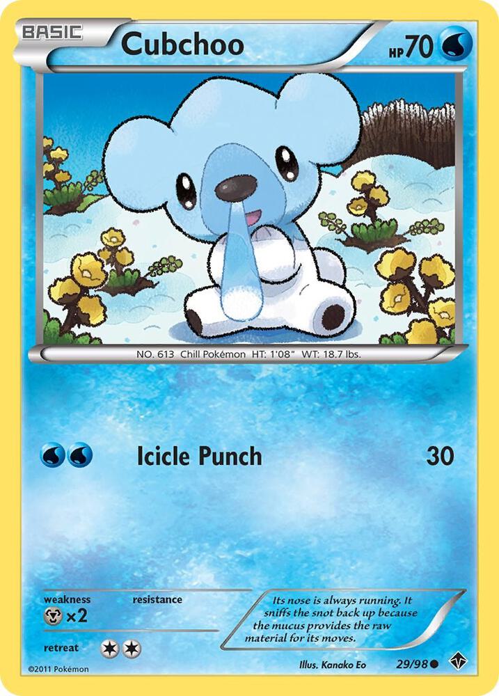 Cubchoo (29) card image