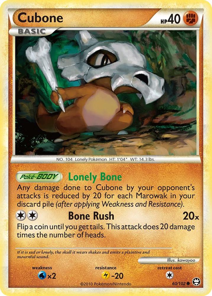 Cubone card image