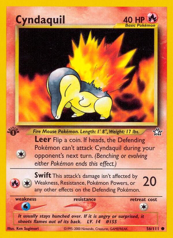 Cyndaquil (56) card image