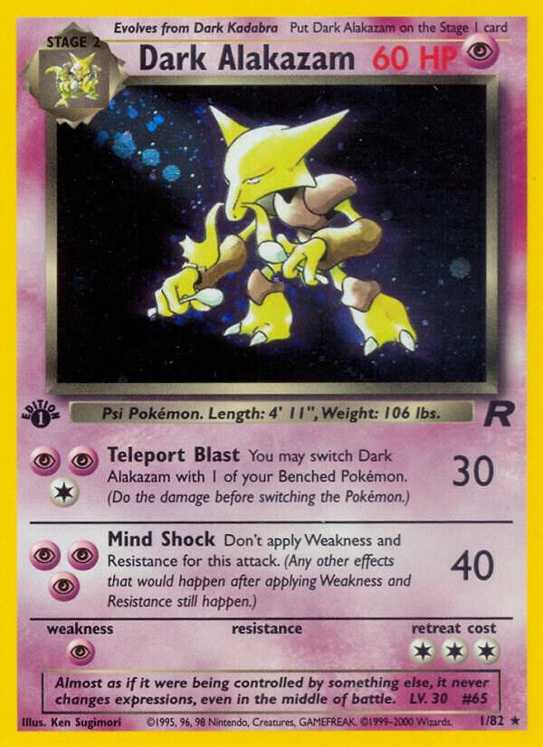 Dark Alakazam (1) card image