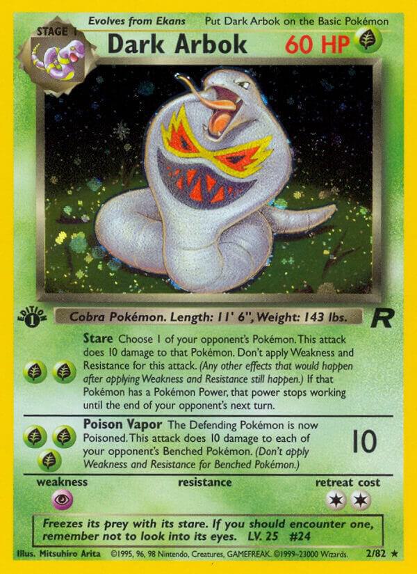 Dark Arbok (2) card image