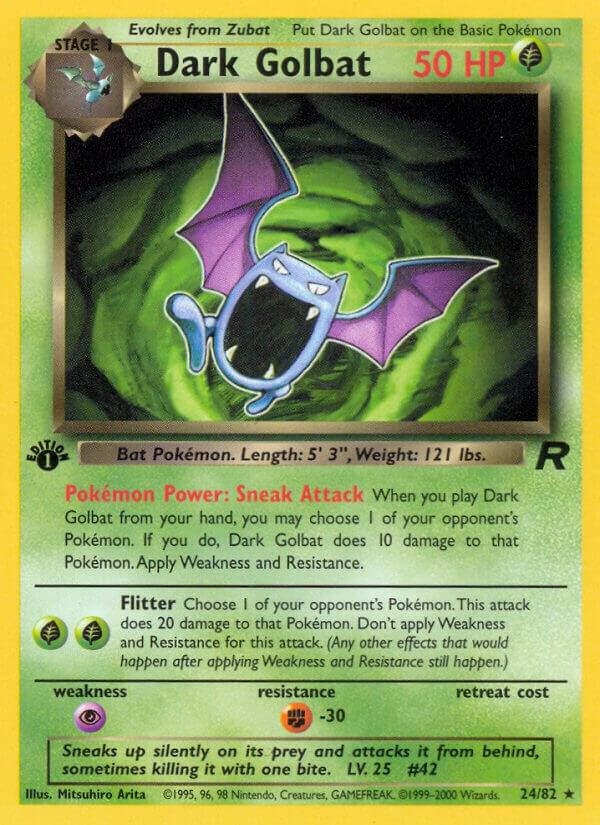 Dark Golbat (24) card image