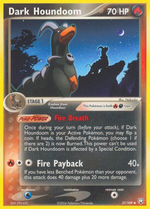 Dark Houndoom - 037/109 card image