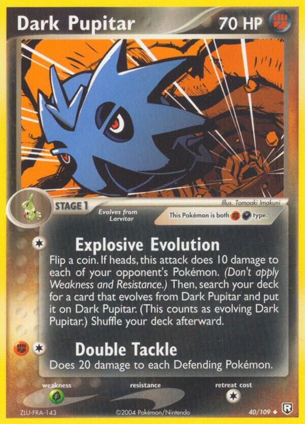 Dark Pupitar - 040/109 card image