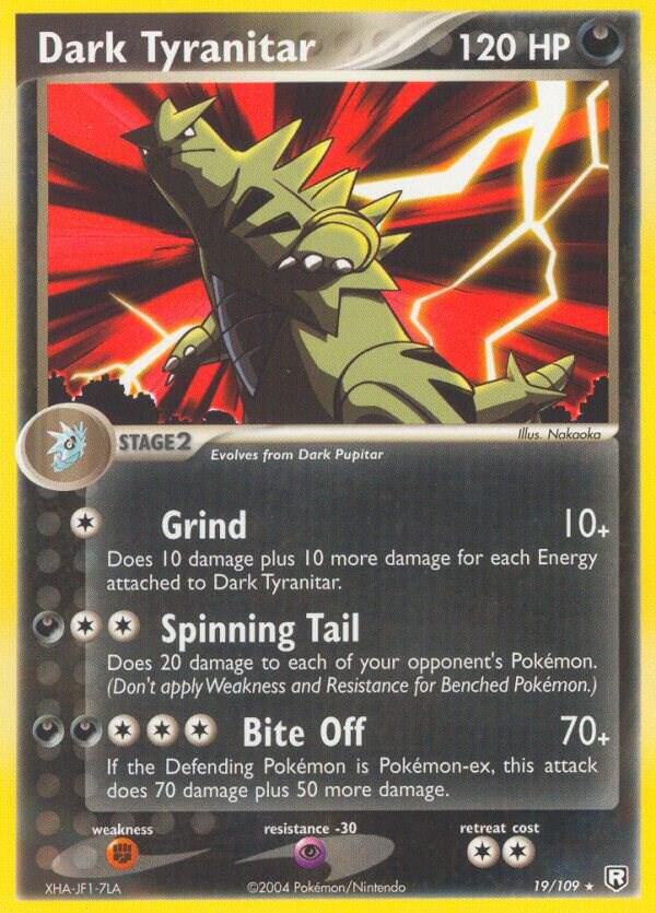 Dark Tyranitar - 019/109 card image