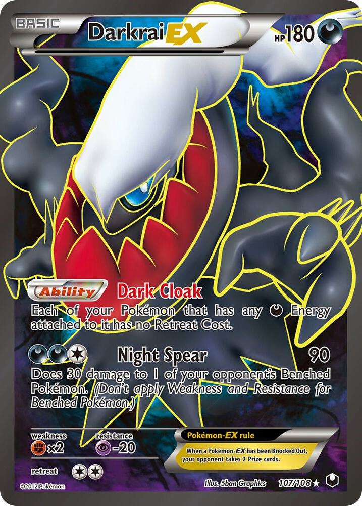 Darkrai EX (107 Full Art) card image