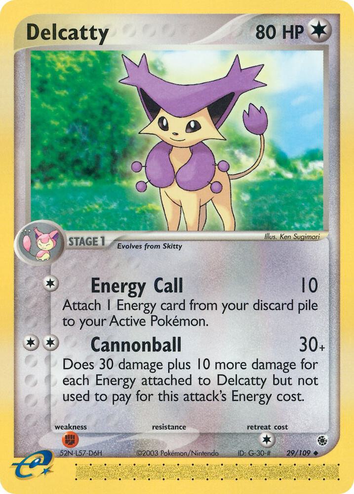 Delcatty - 29/109 card image