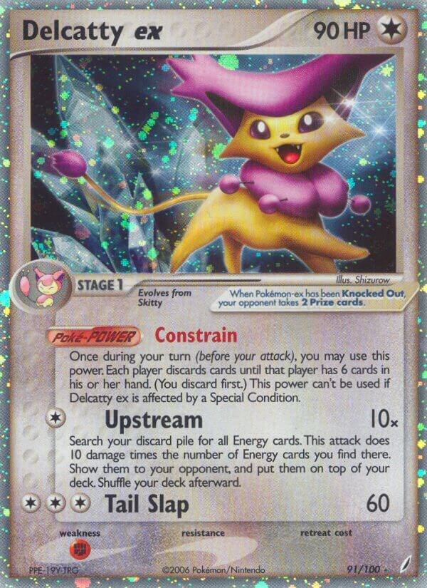 Delcatty ex card image