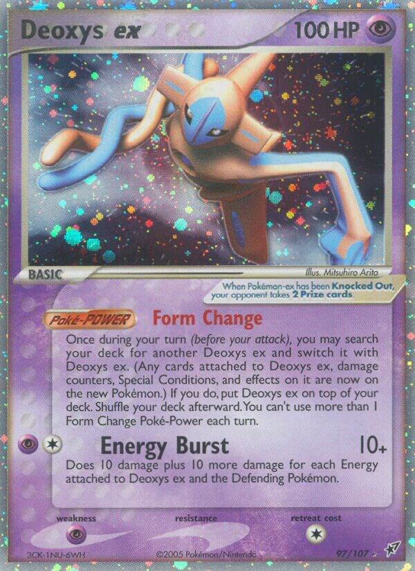 Deoxys ex (Normal Forme) card image