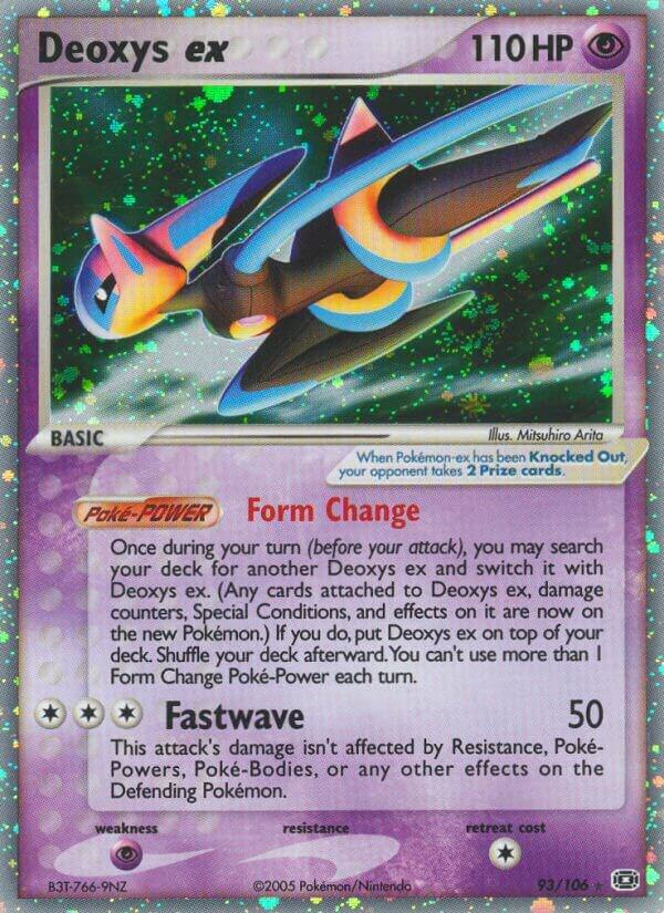 Deoxys ex (Speed Forme) card image
