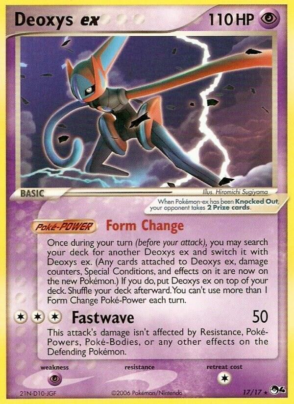 Deoxys ex card image
