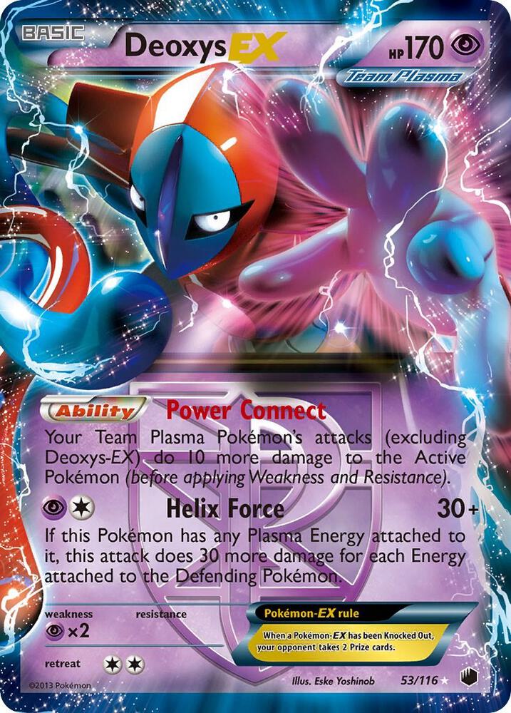 Deoxys EX (Team Plasma) card image