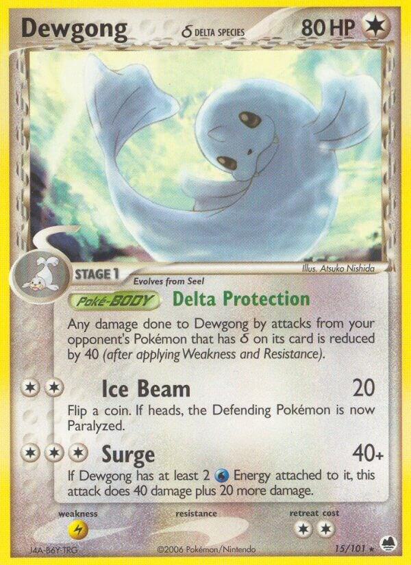 Dewgong (Delta Species) card image