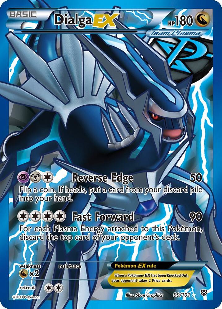 Dialga EX (Team Plasma) (99 Full Art) card image
