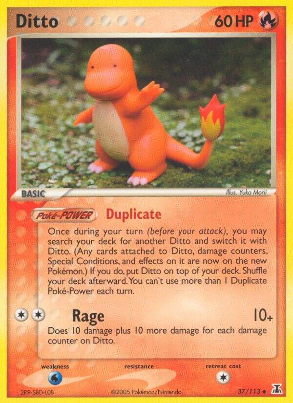 Ditto - 037/113 (Charmander) card image