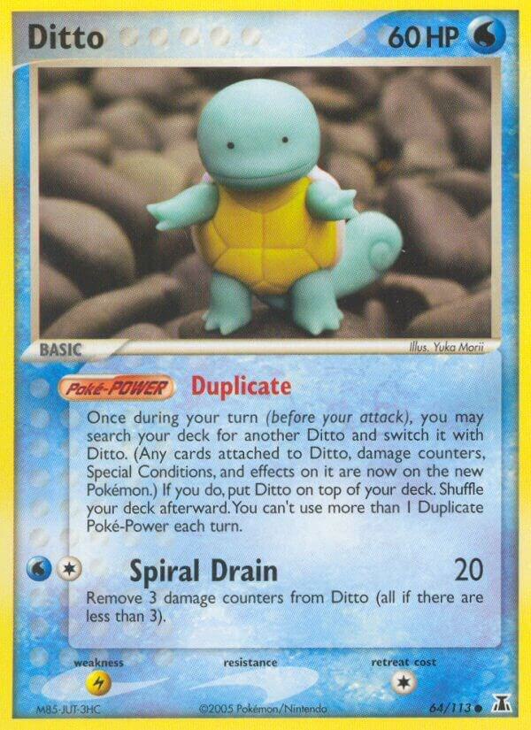 Ditto - 64/113 (Squirtle) card image