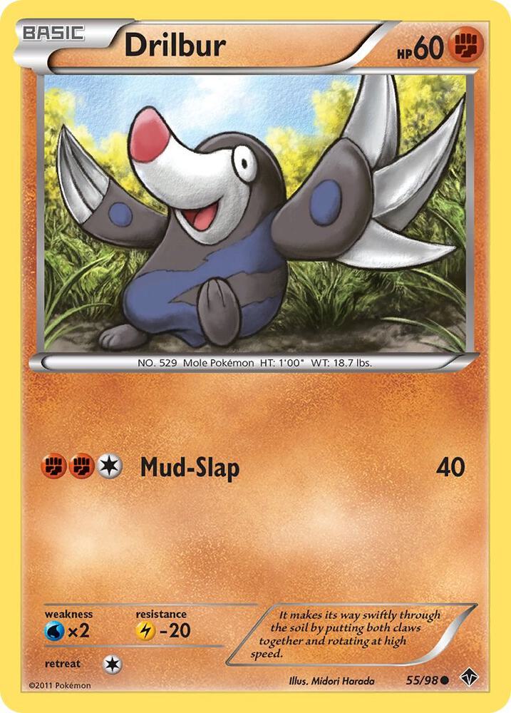Drilbur (55) card image