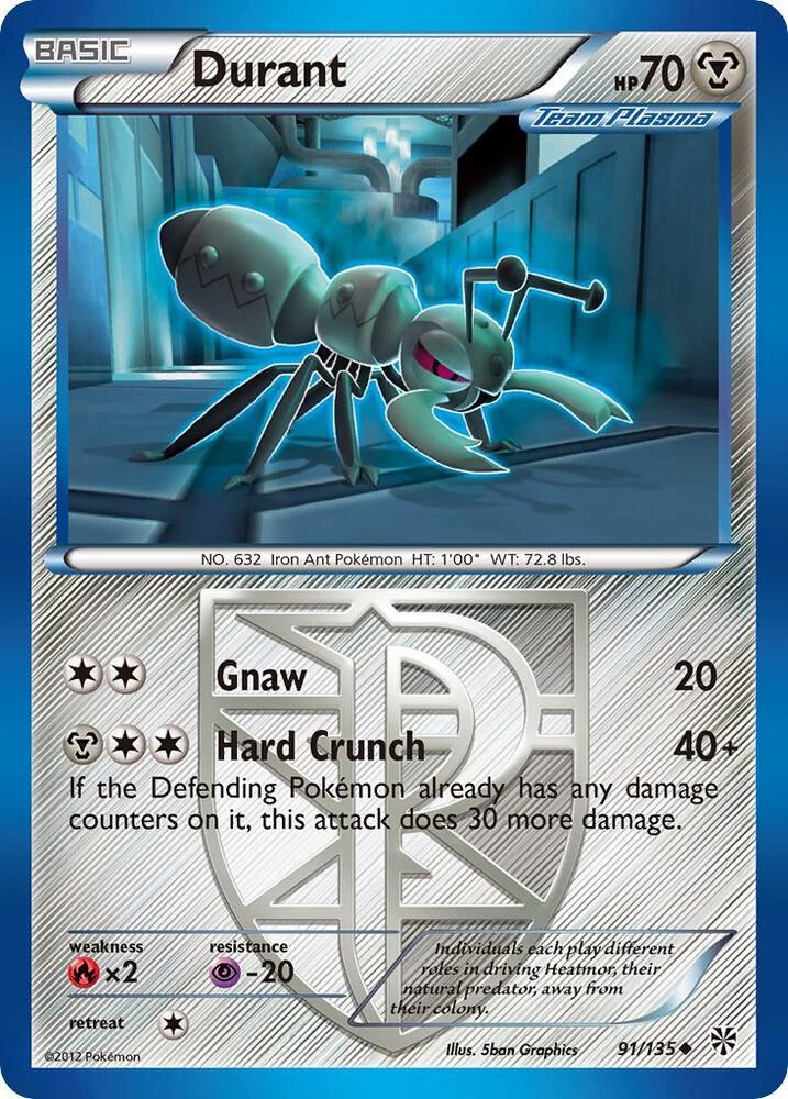 Durant (Team Plasma) (91) card image