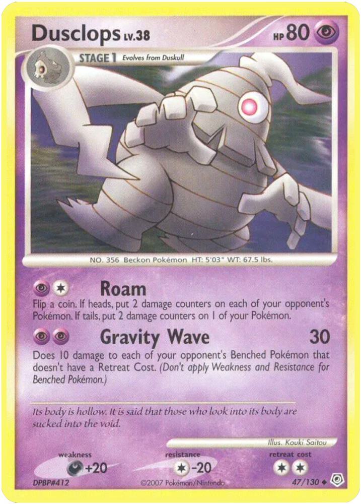 Dusclops card image