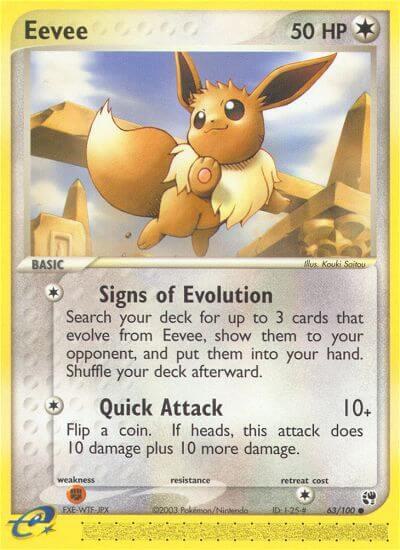 Eevee card image