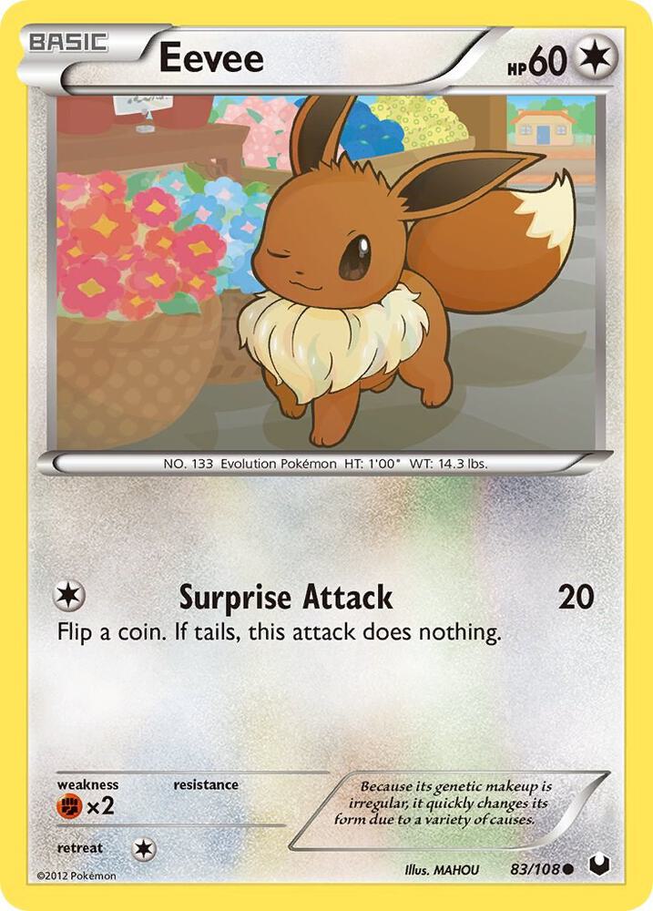 Eevee (83) card image