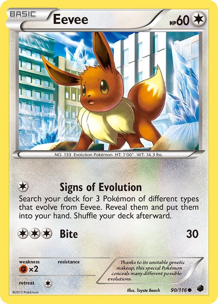 Eevee (90) card image