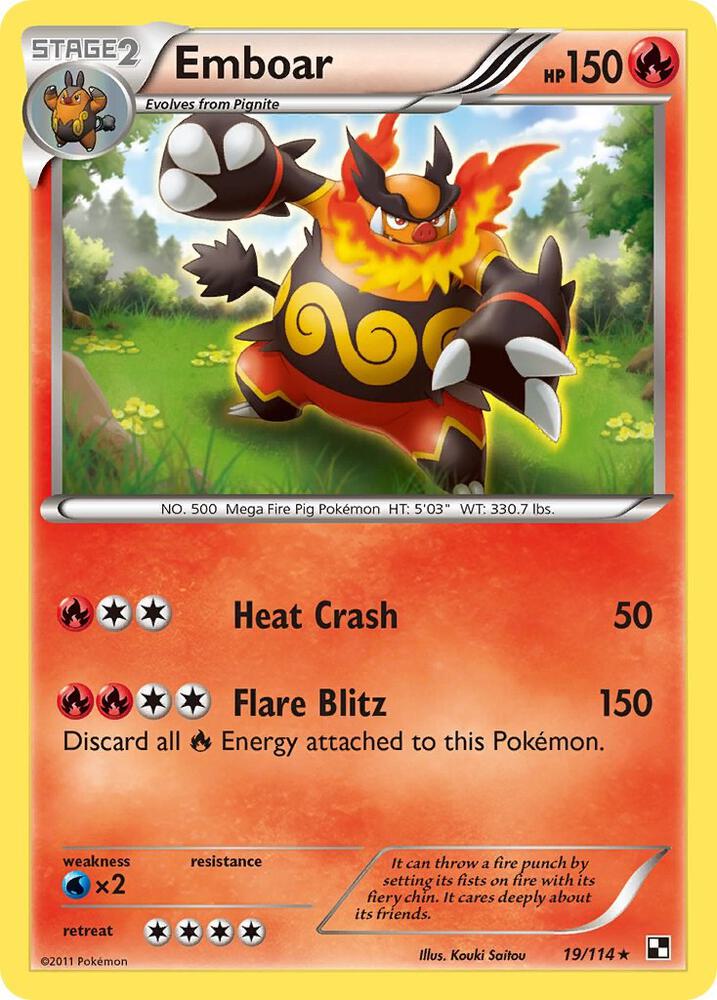 Emboar (19) card image