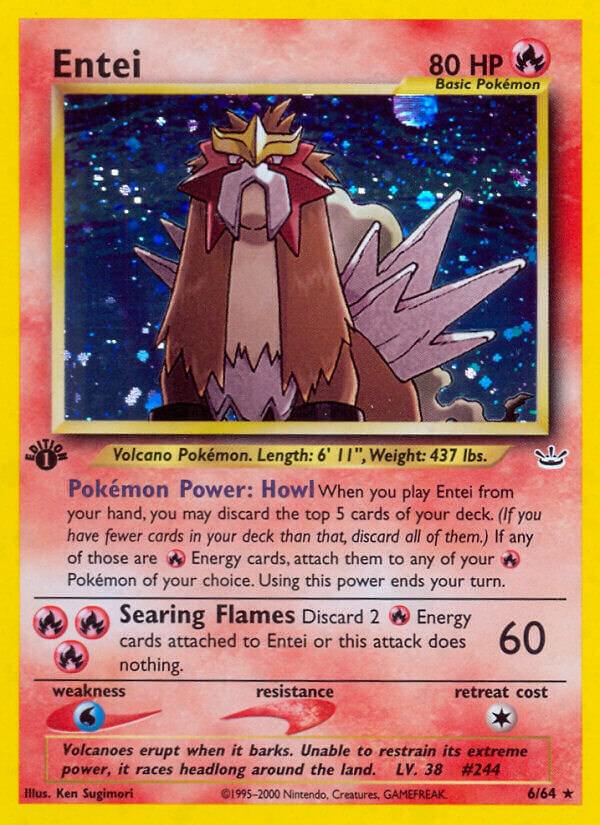 Entei (6) card image