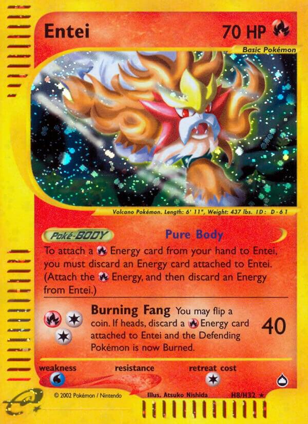 Entei (H8) card image