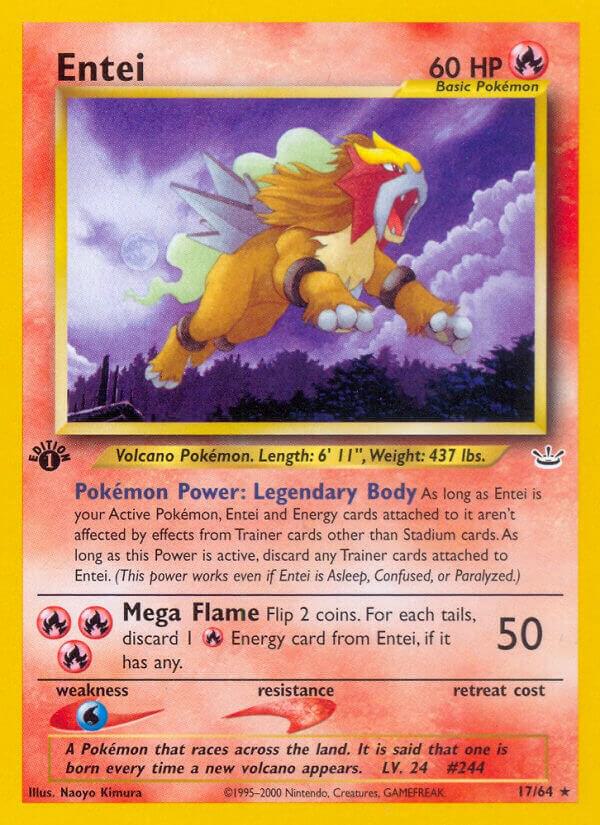 Entei (17) card image
