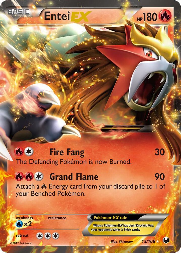 Entei EX card image