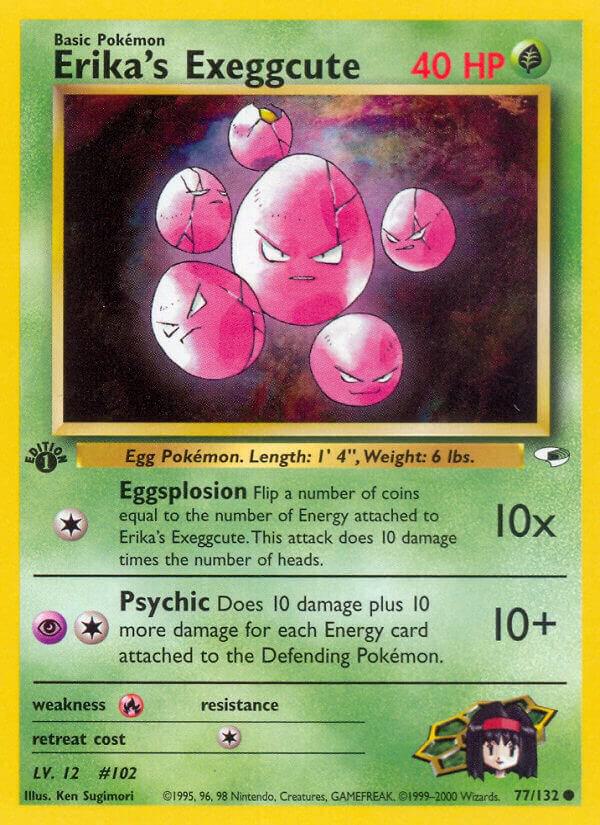 Erika's Exeggcute (77) card image