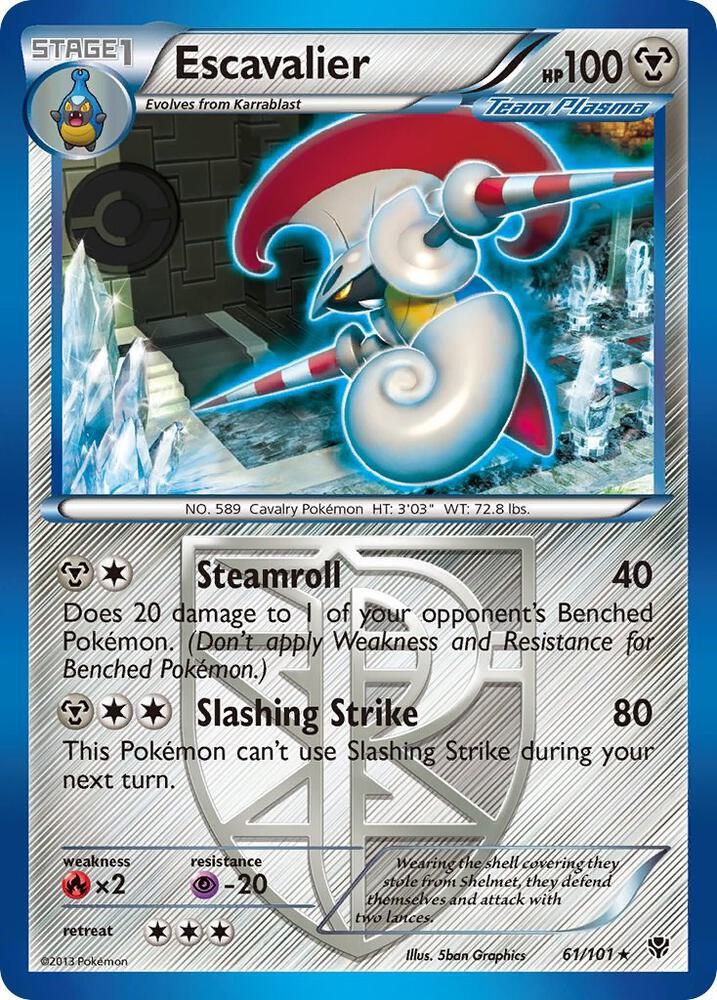 Escavalier (Team Plasma) card image