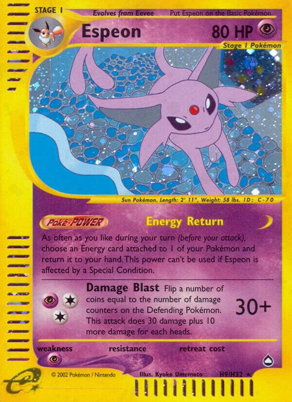Espeon (H9) card image
