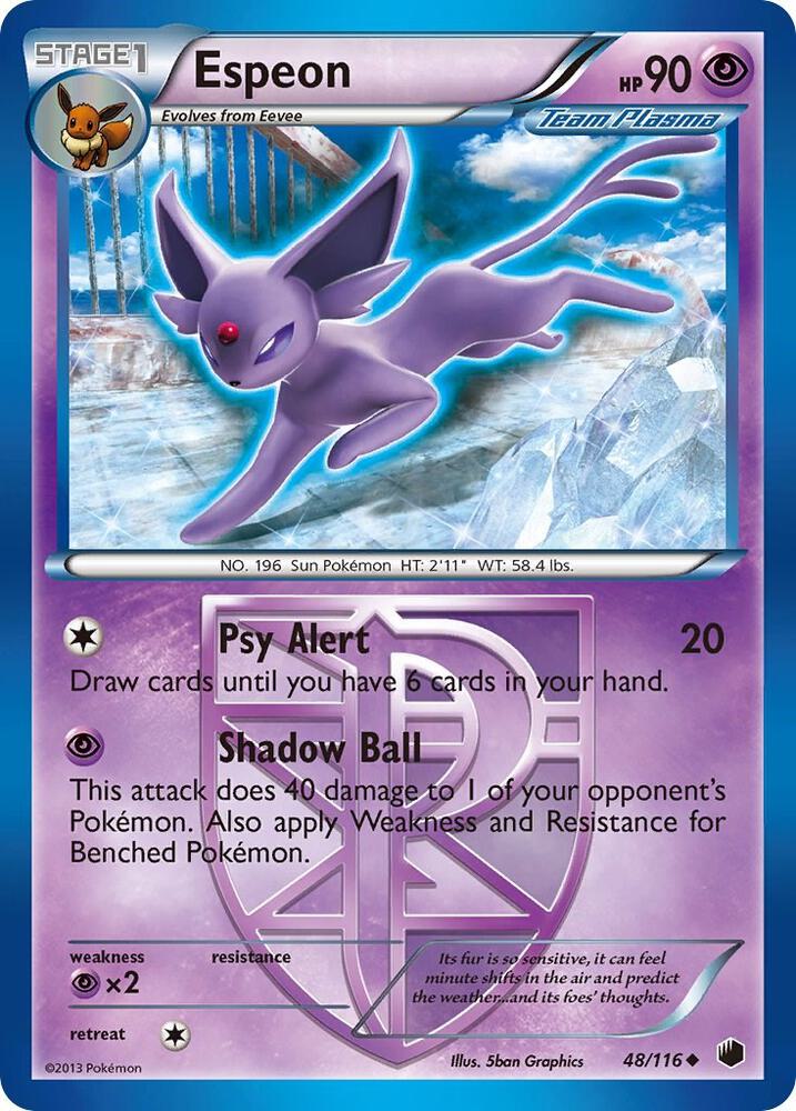 Espeon (Team Plasma) card image