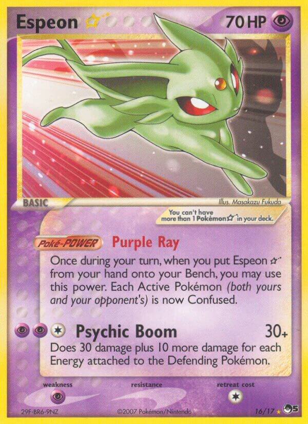 Espeon Star card image