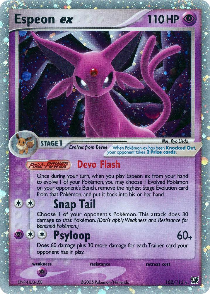 Espeon ex card image