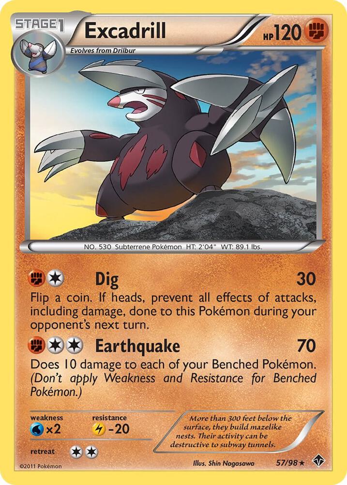 Excadrill (57) card image
