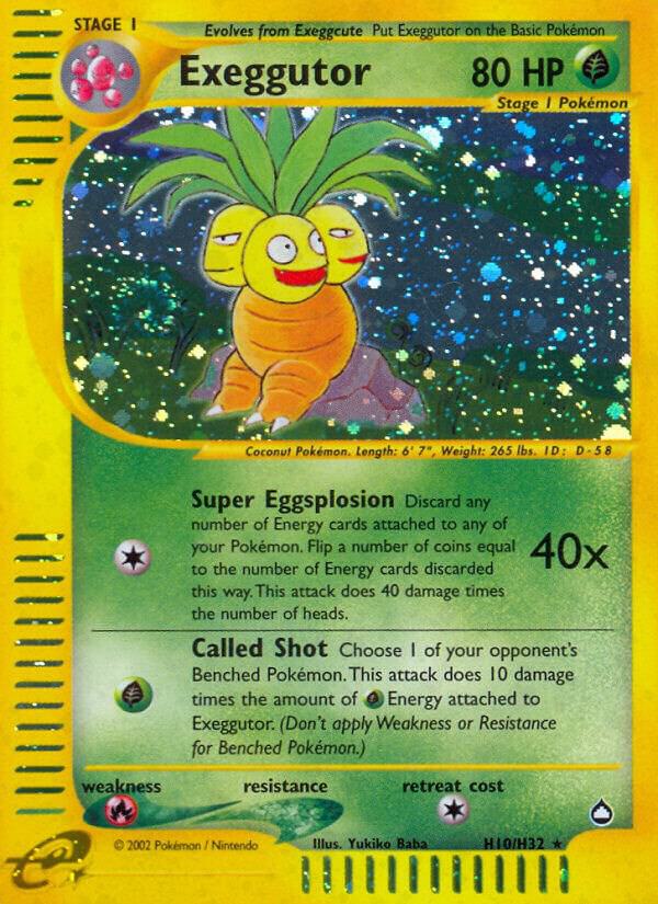 Exeggutor (H10) card image