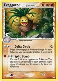 Exeggutor (Delta Species) card image