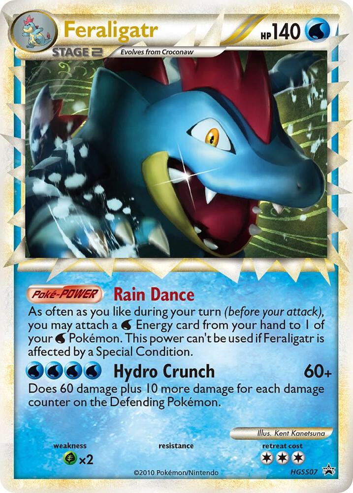 Feraligatr (Prime) - HGSS07 card image