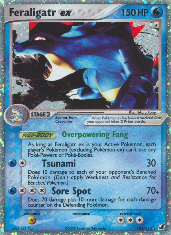 Feraligatr ex card image