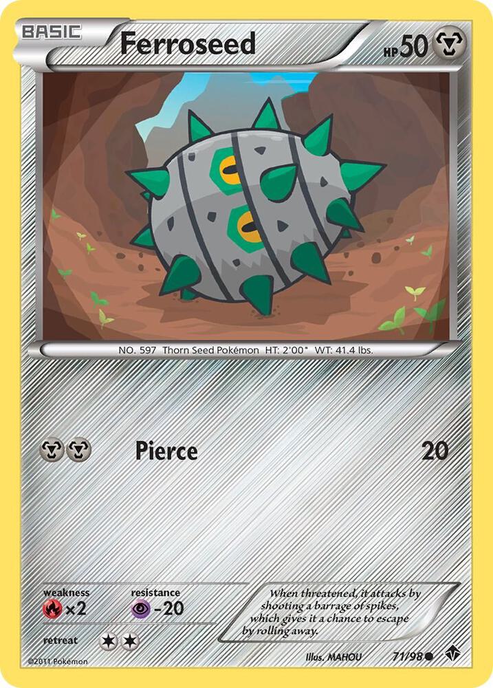 Ferroseed (71) card image
