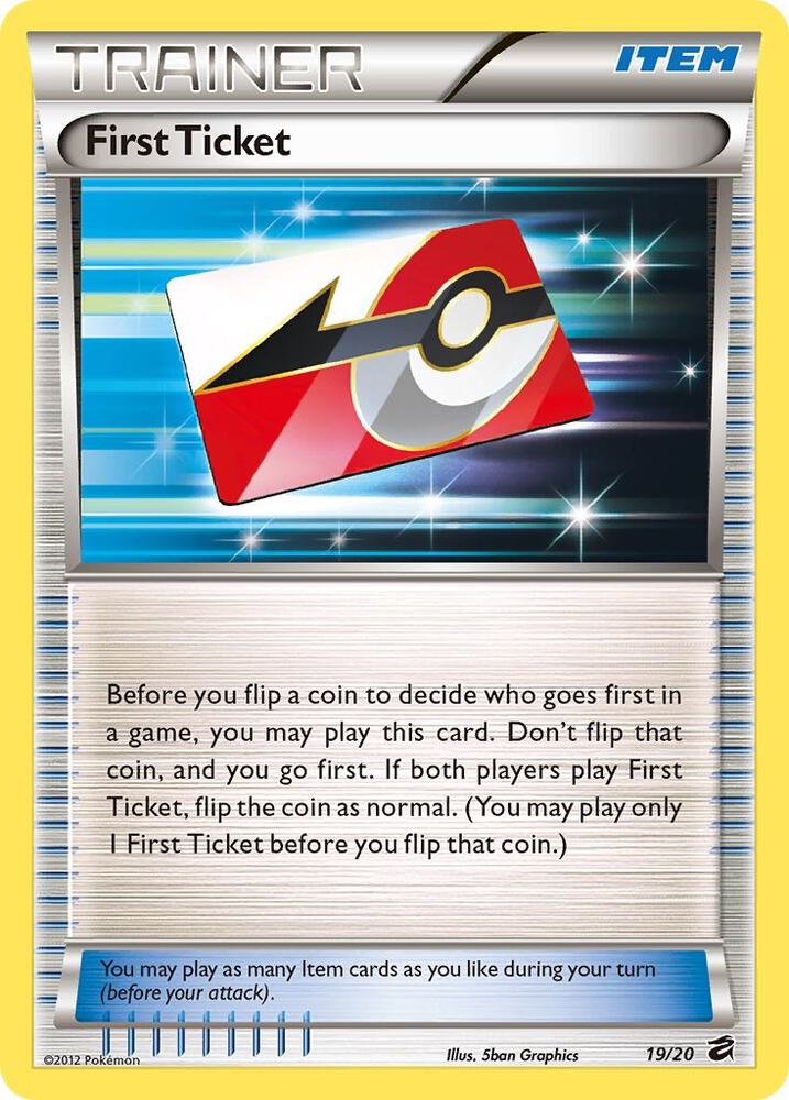 First Ticket card image