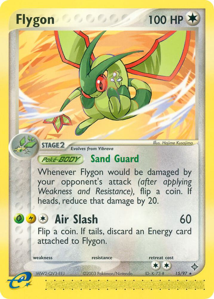 Flygon - 15/97 card image