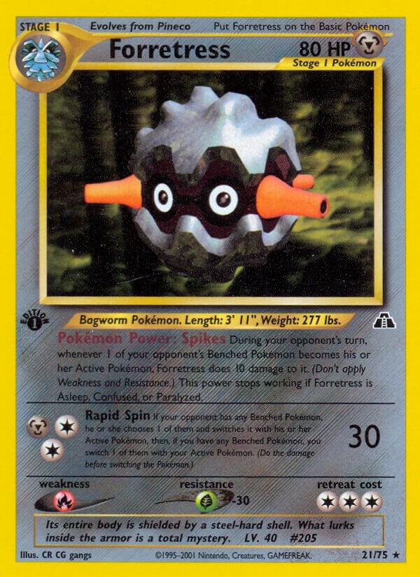 Forretress (21) card image