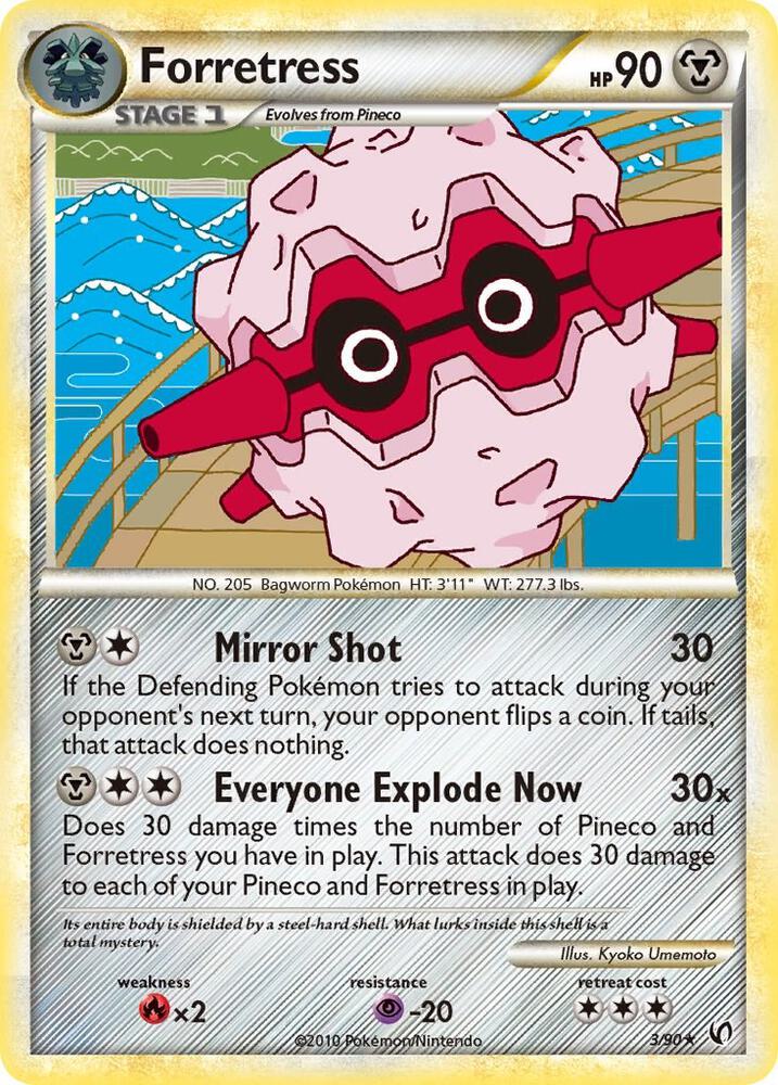 Forretress (3) card image