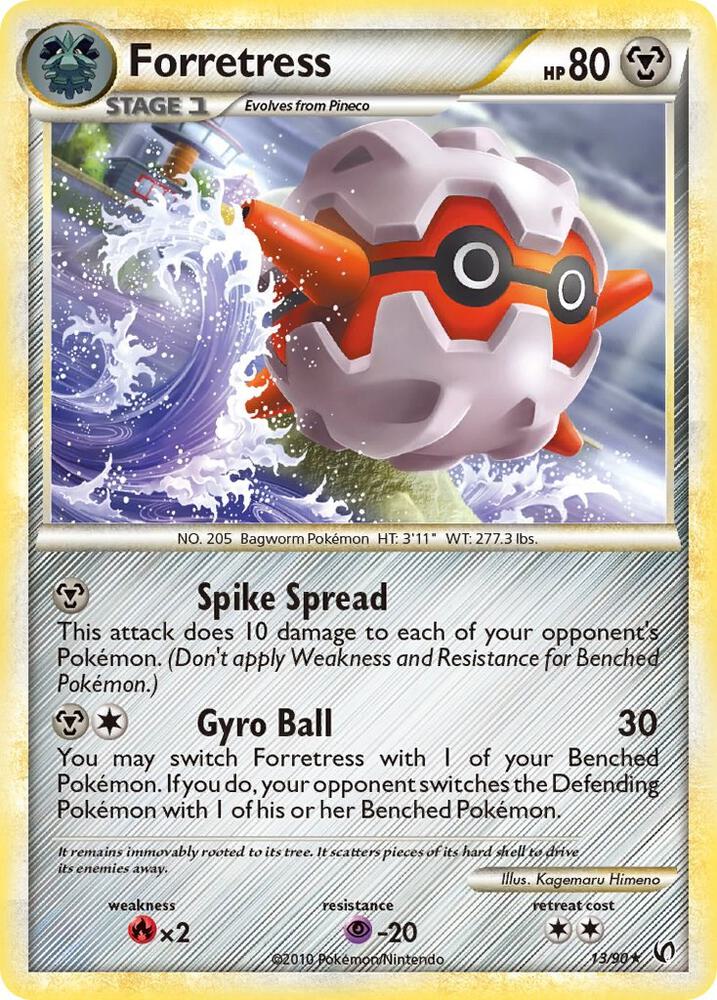 Forretress (13) card image