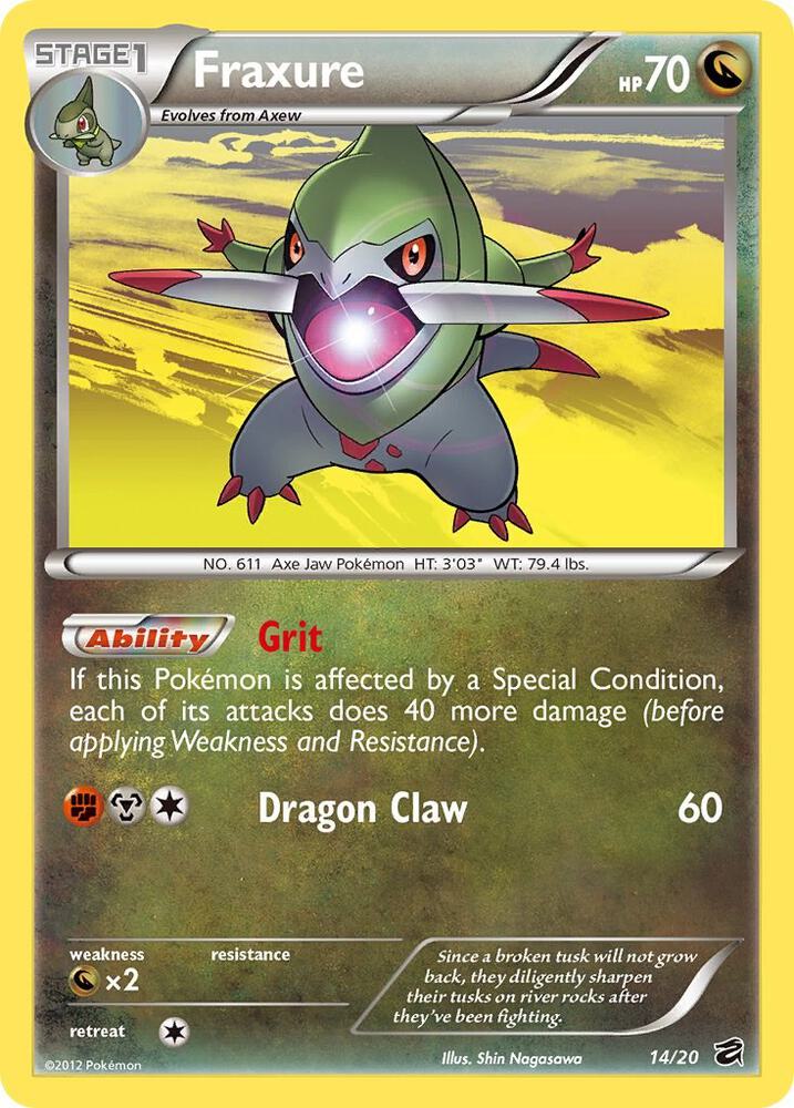Fraxure (14) card image