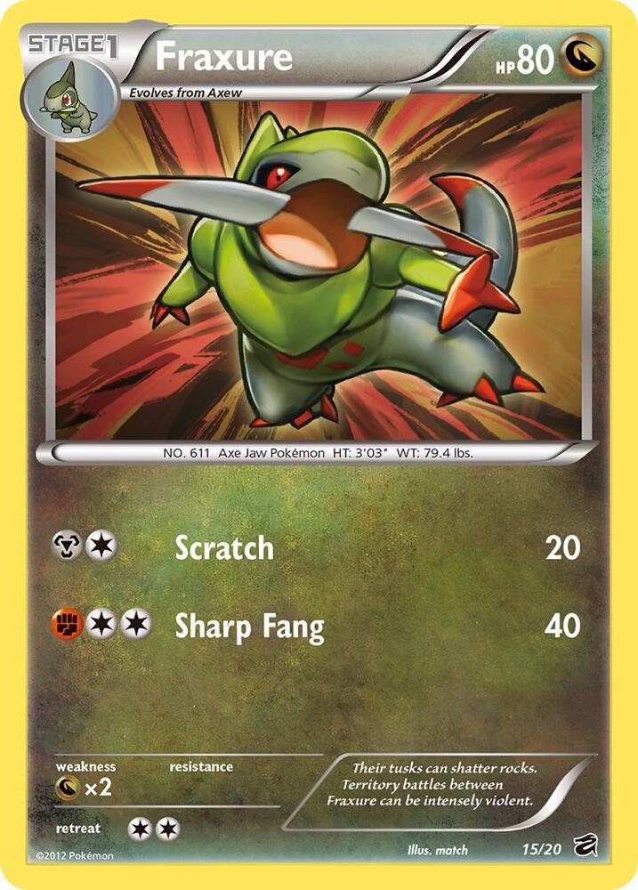 Fraxure (15) card image